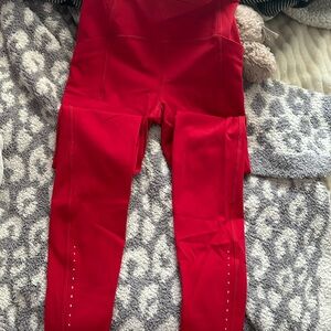 lululemon red leggings